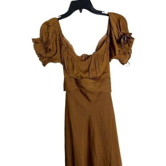 HELLO Molly SKY CHILD MAXI DRESS CHOCOLATE  Women’s Size XL - Picture 4 of 11